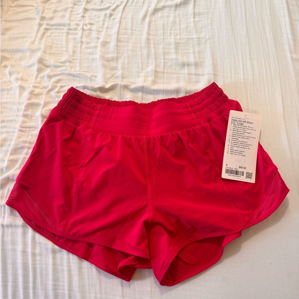 Vibrant Pink Athletic Shorts